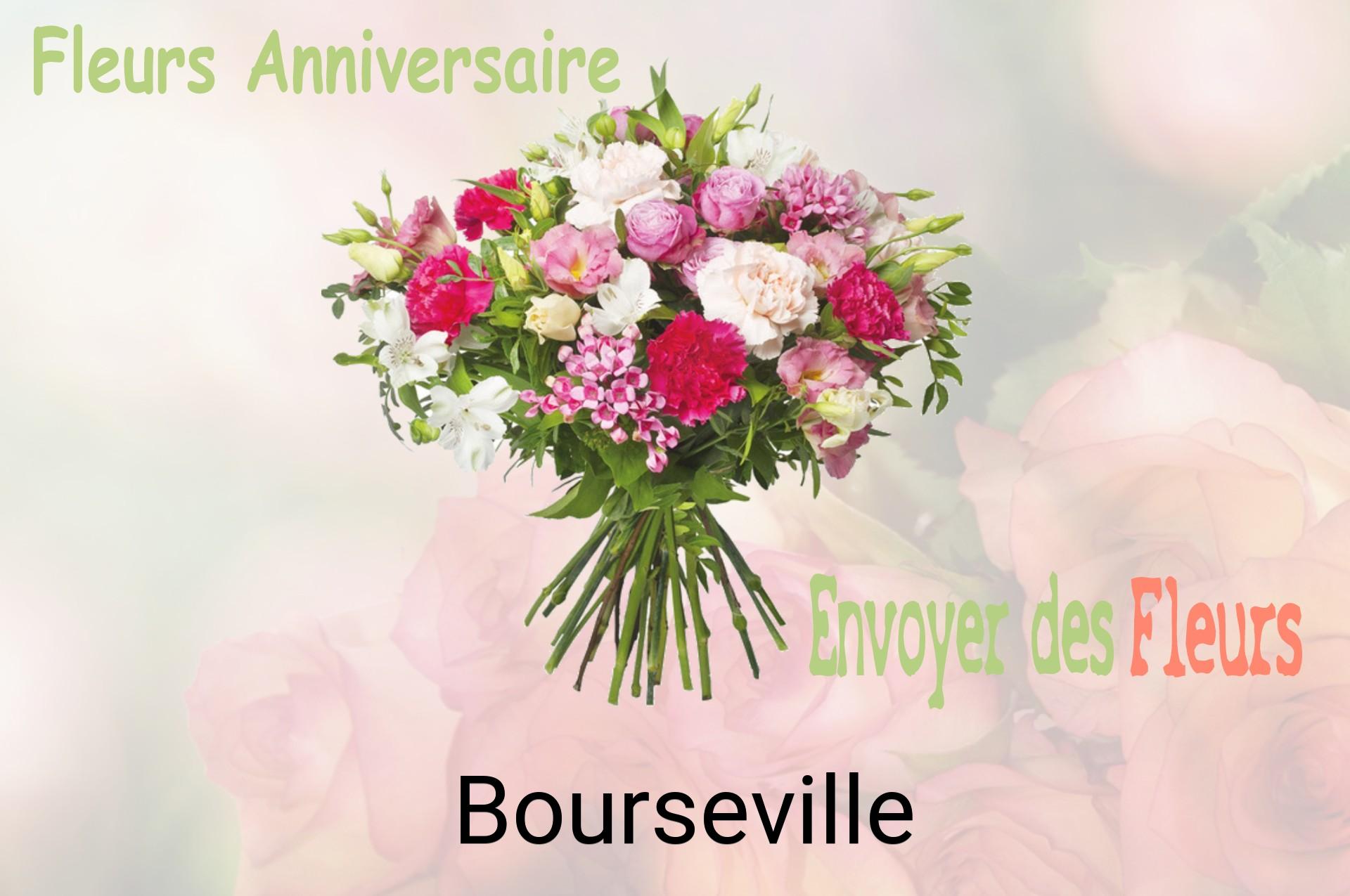 Bouquet de fleurs d’anniversaire livré à Bourseville