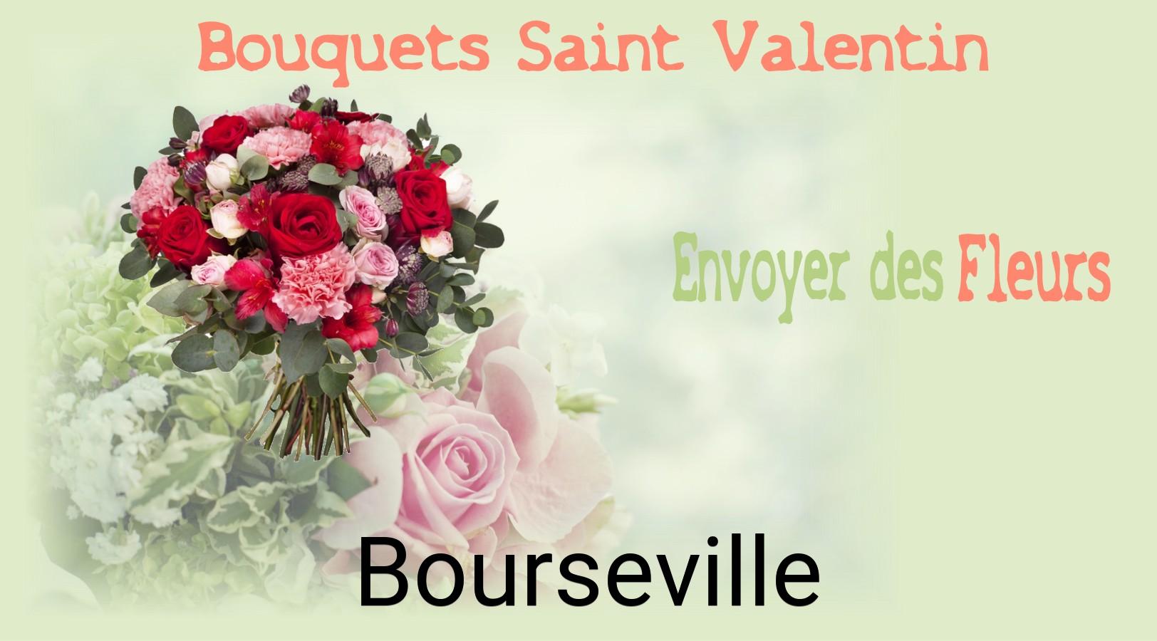 Roses de Saint-Valentin livrées à Bourseville
